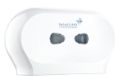 VELVET Jumbo toiletpapierdispenser van wit ABS