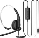 Edifier CC100 Bedrade Kantoorhoofdtelefoon Zwart
