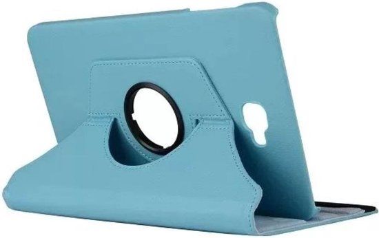 Samsung Galaxy Tab A 10.1 (2016) Hoesje - Lichtblauw - Draaibaar - Book Case