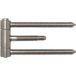 SFS Intec Paumelle à emboîter 18 mm en 3 parties, résistante au feu, acier laitonné
