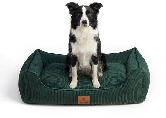 Peluvio Hirado Hondenmand met Hoge Randen - Maat L - Groen