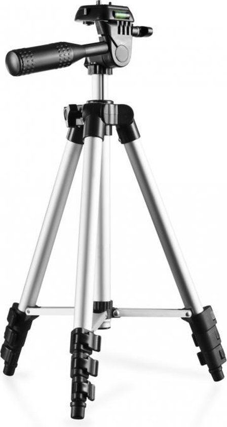 Walimex Travel I Tripod - Black/Silver - 106cm Max Height - Includes Bag