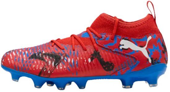 Puma Future 8 Match Playmakers Fg/Ag Jr Voetbalschoenen - Kinderen - Rood - Maat 38.5