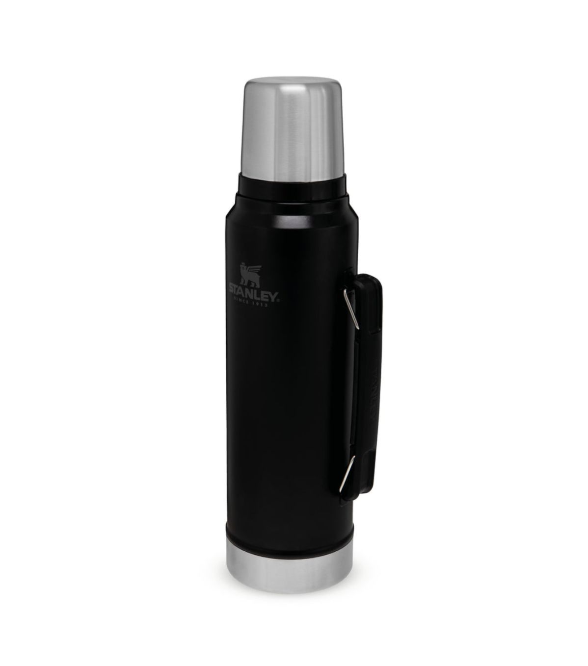Stanley Classic Legendary Bottle 1L - Matte Black Pebble - Thermos Flask