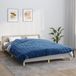 vidaXL Verzwaringsdeken, blauw, 200 x 230 cm, 13 kg, stof