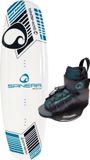 Spinera Good Lines Wakeboard 140 cm Unisex Wit met Verstelbare Bindingen