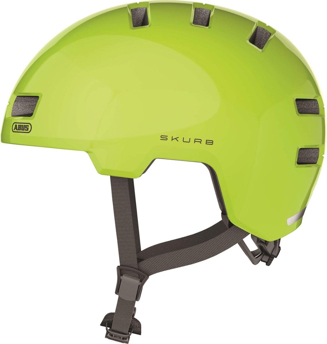Abus helm Skurb geel L 58-62