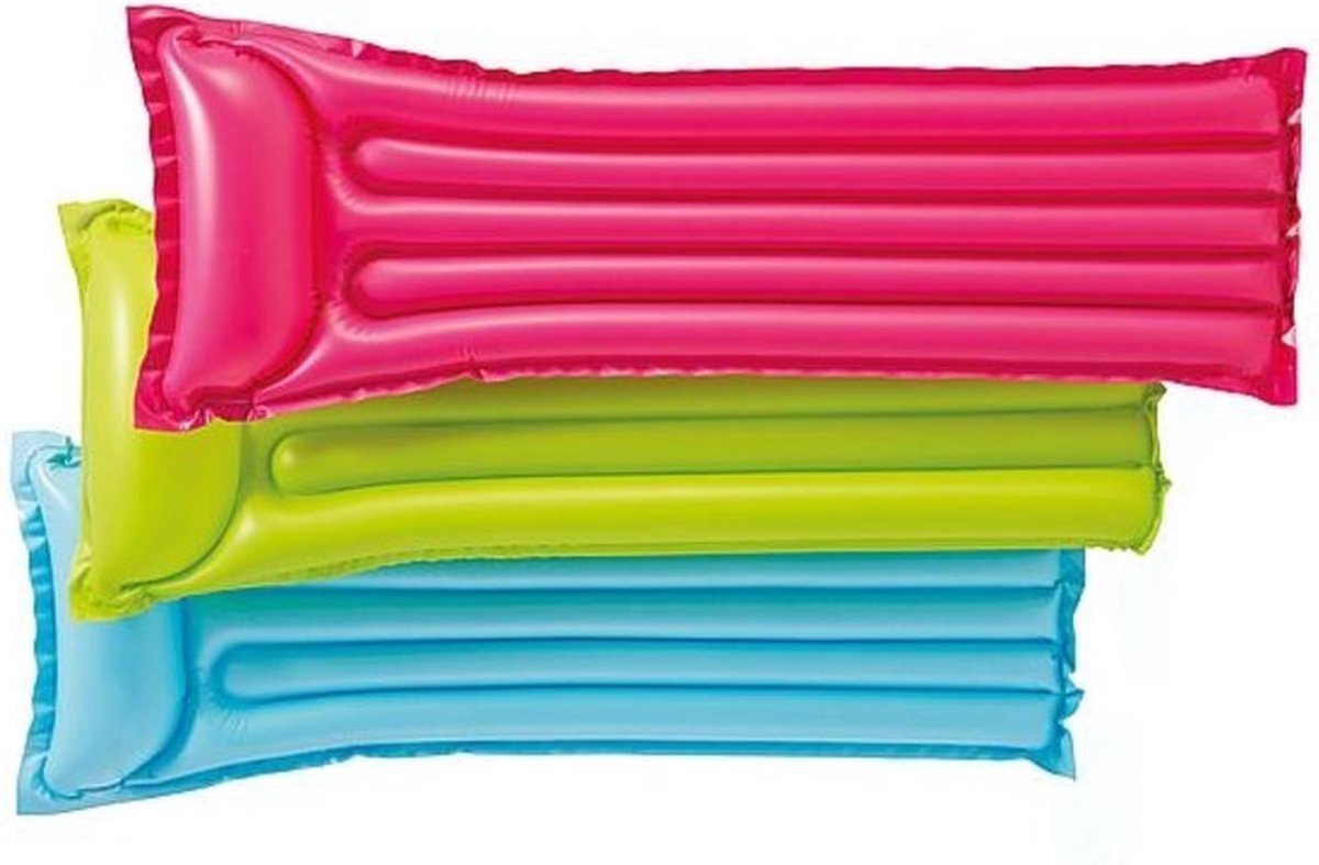 Intex Economy Luchtbed 183x69 Assorti - Luchtbed 183 x 69 cm - verschillende kleuren