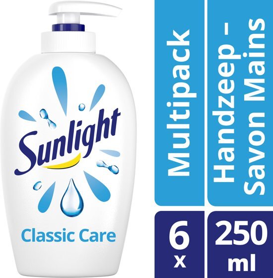 Sunlight Sunlight Classic Care - 6 x 250 ml - Handzeep - Voordeelverpakking