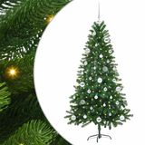 vidaXL Kerstboom met 150 LED, met standaard, Groen, 150 cm, PE