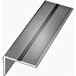 Klose Nez de marche escalier aluminium anodisé argent 42 mm x 22 mm 1 mètre