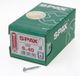 Spax Spaanplaatschroef cilinderkop verzinkt T-Star T30 6.0x40mm (per 200 stuks)