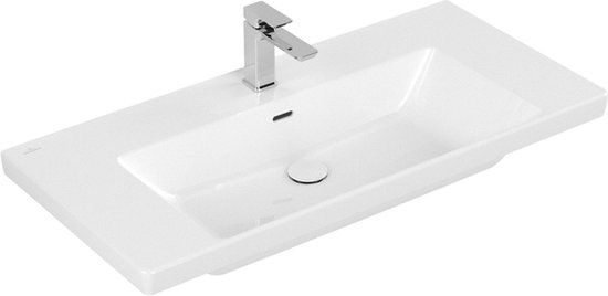 Villeroy & Boch Subway 3.0 Meubelwastafel - 100x47cm - 1 Kraangat - Wit