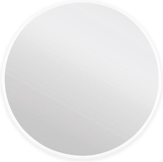 Differnz Ronde Badkamerspiegel - 80 cm - Wit