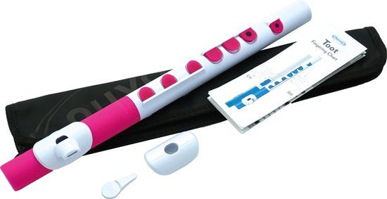 Nuvo TooT dwarsfluit voor Kids Roze | Professionele starters dwarsfluit voor Kinderen