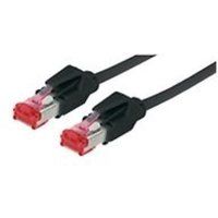 exertis Connect - Verbindingskabel - RJ-45 (M) naar RJ-45 (M) - 1 m - SFTP - CAT 6 - halogeenvrij - zwart