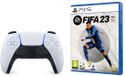 Sony Interactive Entertainment DualSense + FIFA 23 Zwart, Wit Bluetooth Gamepad