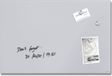 Sigel glasmagneetbord - Artverum - 60x40cm - lichtgrijs - SI-GL516