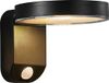 Nordlux Rica Wandlamp op zonne-energie LED Zwart