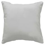 Douceur D'Intérieur 1600600, kussen paspel, 60 x 60 cm, Essentiel, polyester effen, grijs