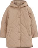WE Fashion Meisjes waterafstotende jas met capuchon