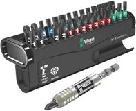 Wera 05057697001 30 pièces Bitcheck Impaktor 2 jeu de douilles - PH/PZ/TX/HX