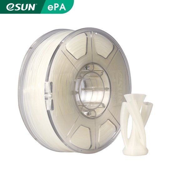 eSun ePA 12 3D Printer Filament - 1.75mm - White - 1kg