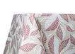 BIANCHERIAWEB Tafelkleed voor keuken en woonkamer, motief Linfa Bordeaux, gemaakt in Italië, tafelkleed van 100% katoen, 90 x 90 cm