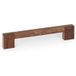 Viefe HAKO poignée de meuble en bois, noyer - 160 mm