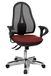 Topstar Open Point SY Deluxe Bureaudraaistoel Met Armleuningen, Bordeaux-Rood, 48 x 48 x 109 cm