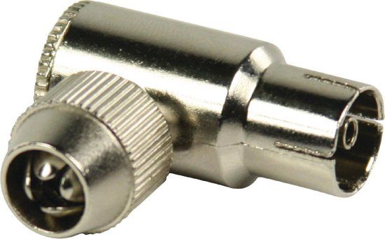 Valueline VLSP40925M Coax Connector - 2 Pack - Silver