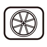 Shimano WH-RS300 HR snelspanner, zwart, 163 mm
