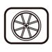 Shimano WH-RS300 HR snelspanner, zwart, 163 mm
