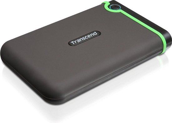 Transcend StoreJet 25M3S Slim - Externe harde schijf - 2 TB - Staalgrijs