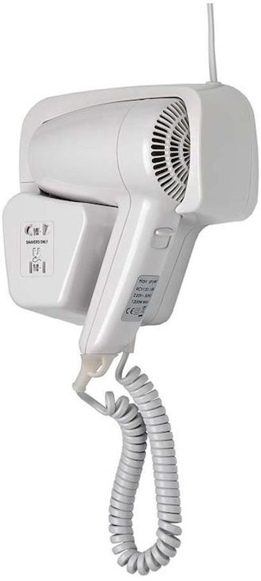 Dan Dryer A/S Dan Dryer Elegance haardroger 1200W voor montage aan de wand of in een lade