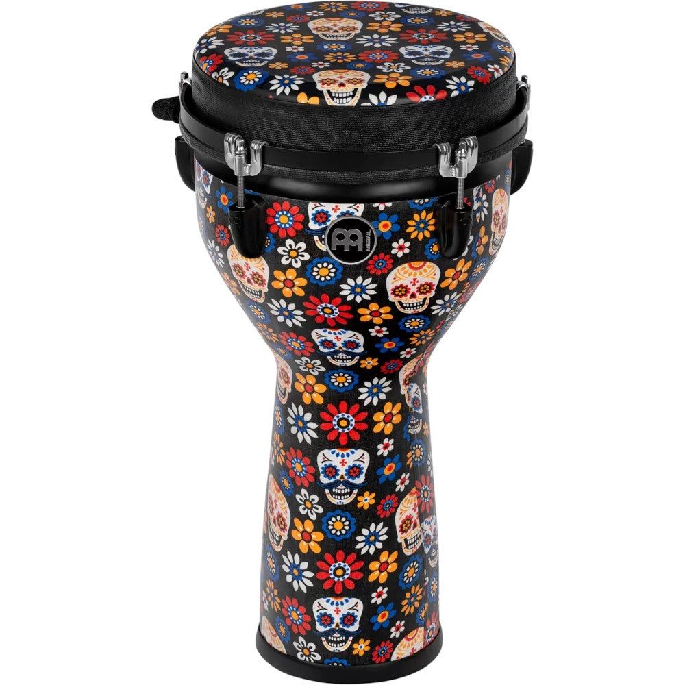 Meinl Jumbo Series Day of the Dead Designer Head Djembe - 10 inch