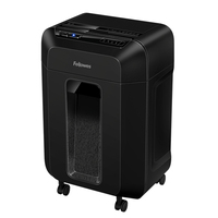 Fellowes Automax 80M Papierversnipperaar - Deeltjesversnippering - 22 cm - Zwart