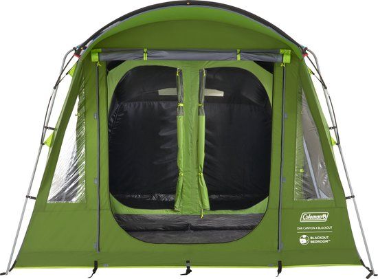 Coleman Oak Canyon 4 Blackout tunneltent - 4 persoons - groen