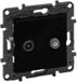 Legrand Wandsteckdose TV-SAT, schwarz, 1,5 dB, Niloe Step