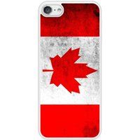 Apple Siliconen hoesje compatibel met iPod Touch 5, 6 Canadese vlag