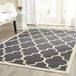 Safavieh Everly CAM134 gestructureerd tapijt, handgetuft wol, 91 x 152 cm, donkergrijs/ivoor