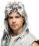 Boland Pruik Davey Grijs Laagjes Lang Mannen Rocker 90's