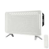 Cecotec ReadyWarm 2000 Graphene Elektrische radiator met afstandsbediening, 1800 W, thermostaat 15-40 °C, laag energieverbruik, timer 12 uur, drievoudige veiligheid, snelle warmte, compact design