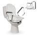 Toiletverhoger Mobiclinic Toiletverhoger met armleuningen, deksel, 17 cm, model Guadiana