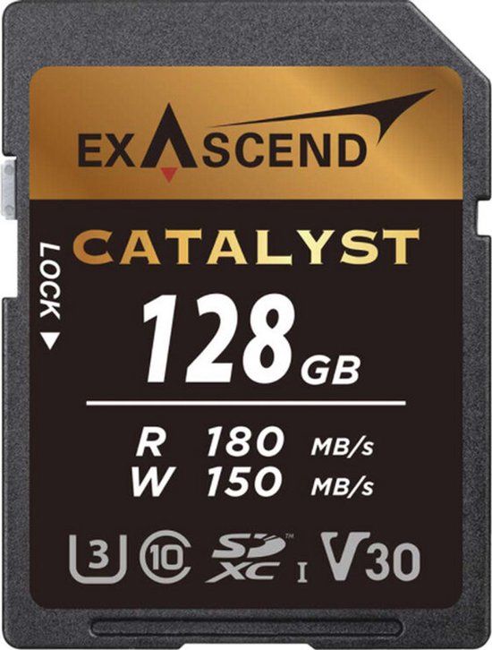 Exascend Catalyst 128GB UHS-I SD Card V30