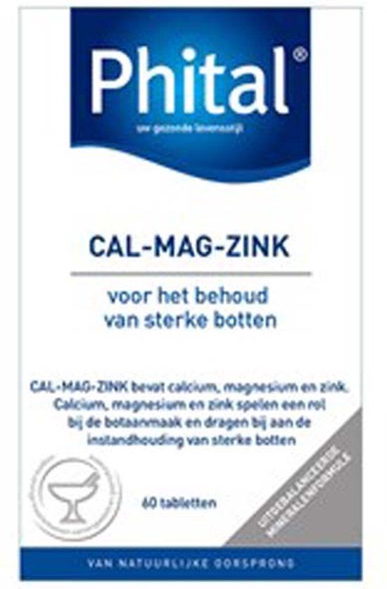 Phital Cal Mag Zink 60 Tabletten