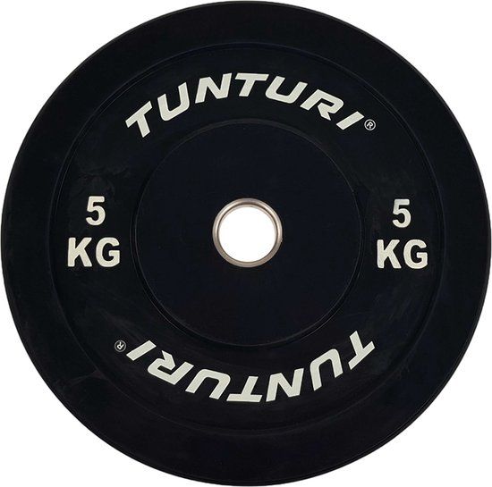 Tunturi Halterschijf - 5kg - Zwart