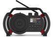 PerfectPro NETBOX Bouwplaatsradio - WiFi, DAB+, FM, Bluetooth, USB, AUX, IP64 - Zwart