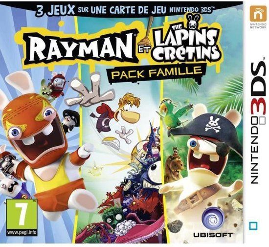 Ubisoft Rayman & Rabbids - Family Pack Standard Edition Nintendo 3DS