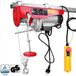 deuba Monzana Elektrische Kabbellier - 400 tot 800 kg Katrol Motor - Rood